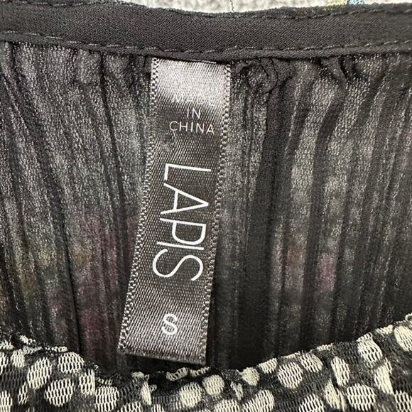 Lapis‎ Women's Small Sleeveless Maxi Dress Sheer Lined Floral Stretchy Comfort - Picture 6 of 10